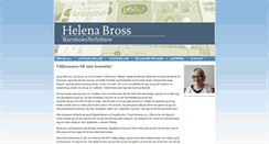 Desktop Screenshot of helenabross.se